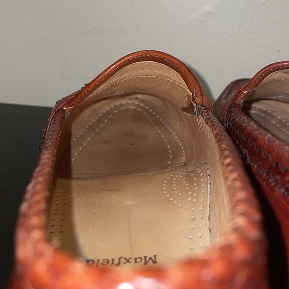 ALLEN EDMONDS Maxfield Brown Leather Tassel‎ Loafers Shoes Men\'s Size 10 E main image 12